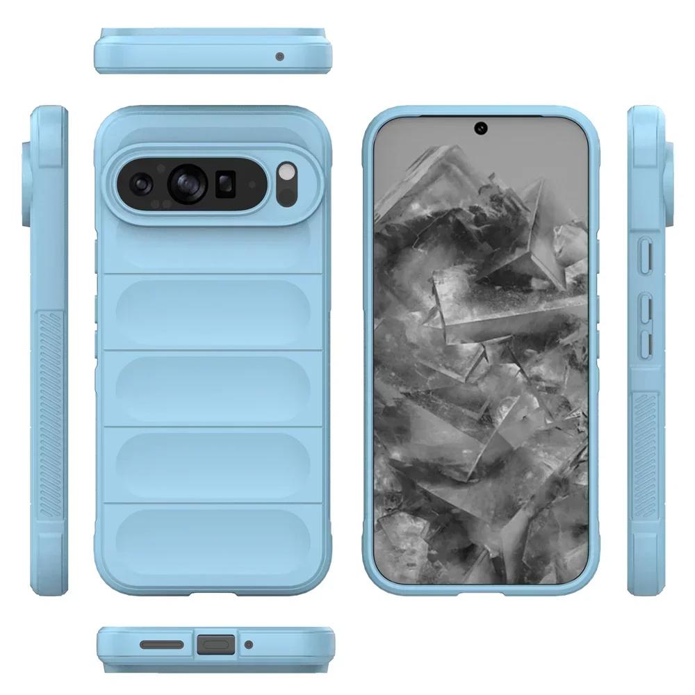 New Shockproof Case For Google Pixel 9A 9 Pro XL Funda Soft Silicone Back Coque For Google Pixel 8 7 Pro 8A 7A 6A Cover