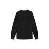 Y-3 FW22 Solid Color Crew Neck Pullover Long Sleeve Sweatshirt Men Sweatshirt Black FM1155