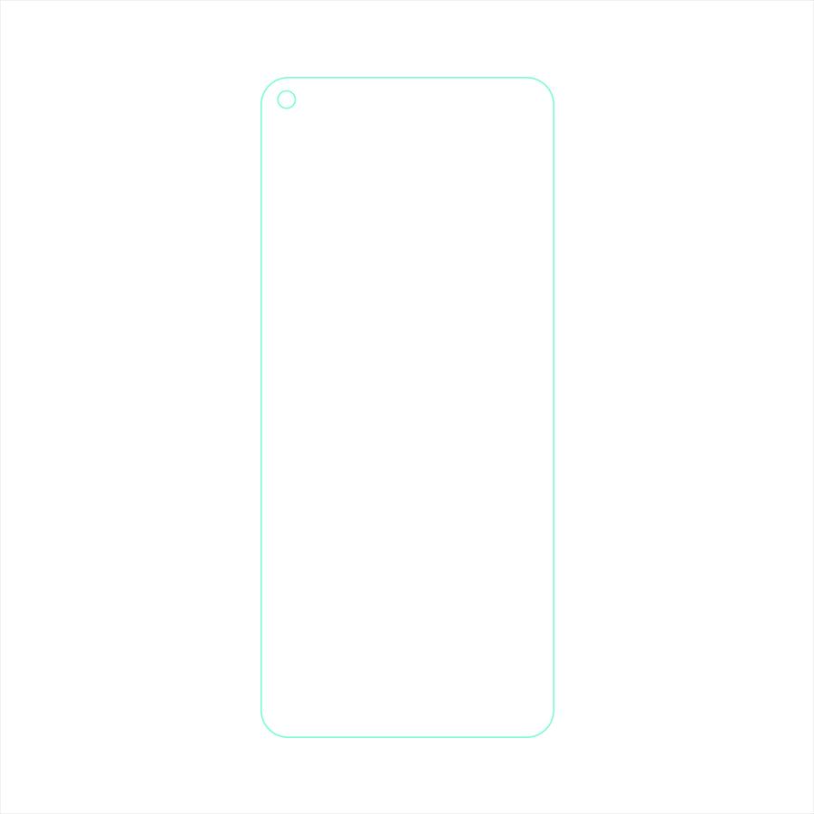 

Arc Edge 0.3mm LCD Tempered Glass Screen Protector Cover Film for Oppo A94 5G Type A