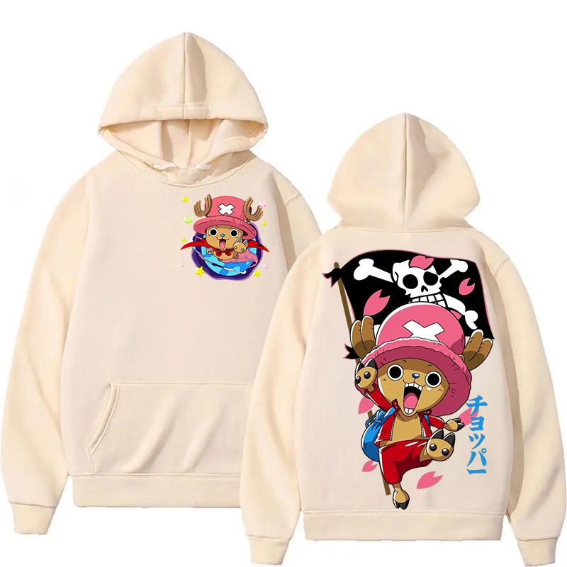 Nejnovější Harajuku styl Jednodílné Roztomilý Vzor Choppera Podzim Zima Čistá Bavlna Mikina Párty pro Páry Oversized S Dlouhým Rukávem Top