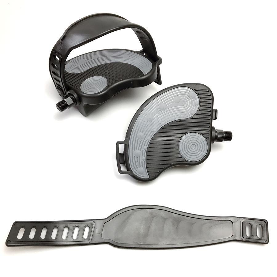 Dynamic Spinning Bike Anti-Slip Exercise Foot Pedals - Bicycle Repair Parts.