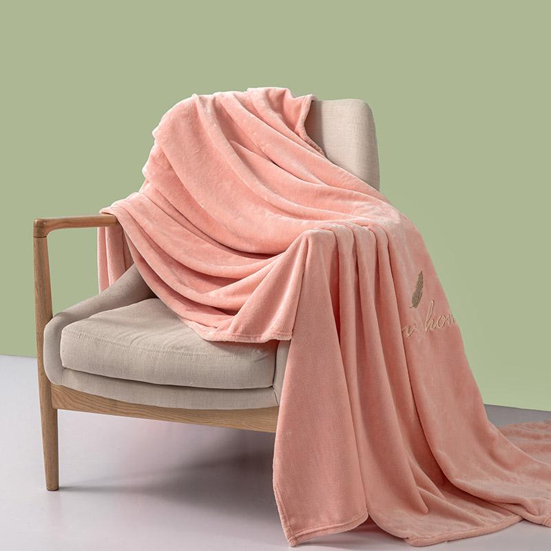 Simple Solid Color Throw Blanket Lightweight Soft Warm Cozy Home Bed Sofa Multi-function Throw Blanket Office Nap Blanket