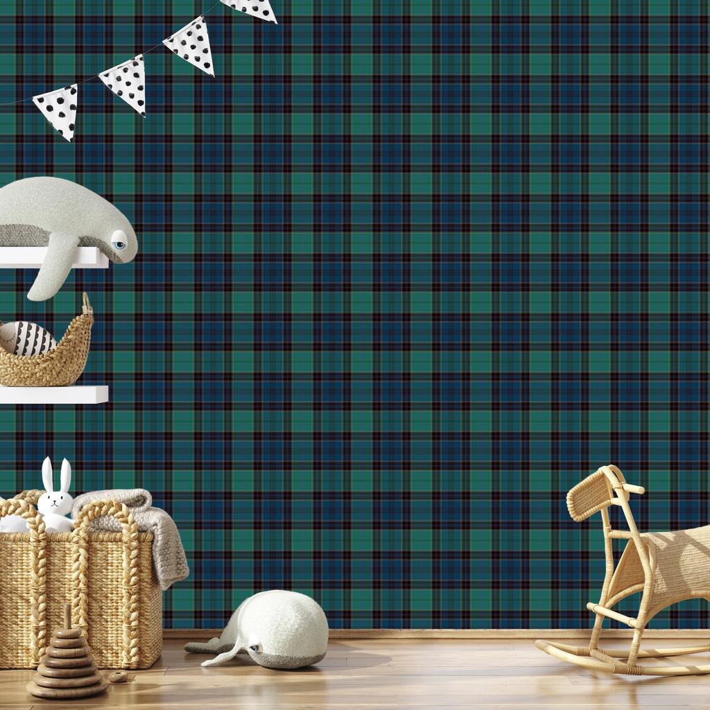 Optical checkered wallpaper for living room and bedroom 50x1000