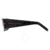Philipp Plein Grey Gradient Oval Ladies Sunglasses Spp025s 0869 55