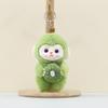 Cute Fruit Monkey Plush Keychain Cartoon Monkey Toy And Keyring Accessory Gift