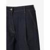 Cc Collect. One Tuck Bermuda Denim Pants C253psa402