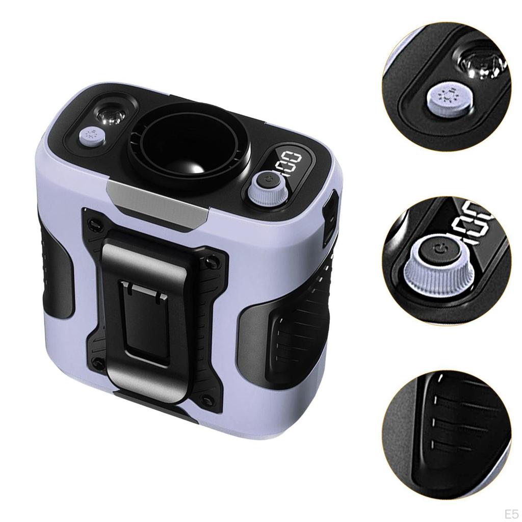Portable Fan Air Conditioning 100 Adjustable USB Multifunction Handheld Mini Waist Clip On for