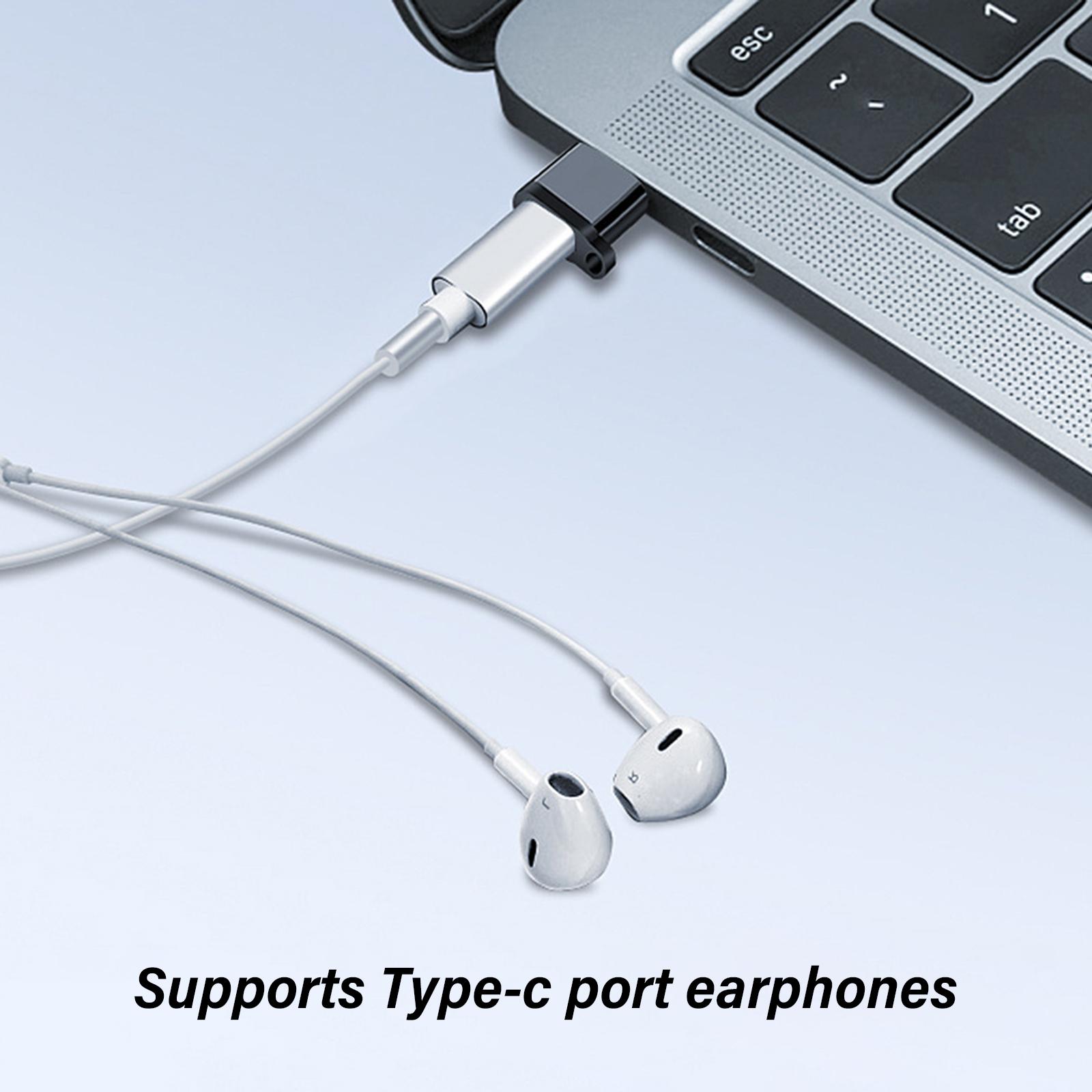 Адаптер-конвертер USB C Female to USB A Male для быстрой зарядки и передачи данных — фото 10