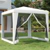 Pavilion 3X3 G1015 WHITE WITH MOSQUITO NET