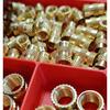 550/900Pcs M2 M3 M4 M5 M6 Threaded Inserts for 3D Printing Components Metric Brass Knurled Nuts Insert by Heat Into Plastic Part