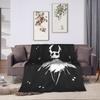 Hollow Knight Silksong Blanket  Super Warm Print Plush Throw Blanket For Boy Girl Living Room Flannel Bedspread Bed Cover