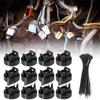 12/15/20/28Pcs Magnetic Cable Ties Wiring Ties Q8K5