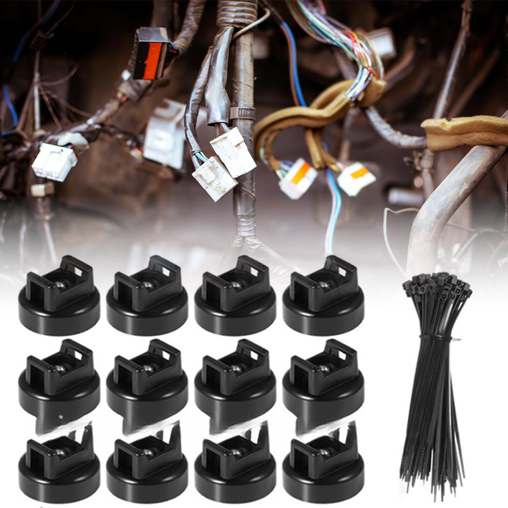 12/15/20/28Pcs Magnetic Cable Ties Wiring Ties Q8K5