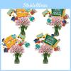 To School Back Season Theme Blackboard Newspaper Bag Pattern Paper Vase Plugin