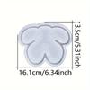 1Pcs Dog Plate Decoration Silicone Mold Handmade Soap DIY Jewelry Tray