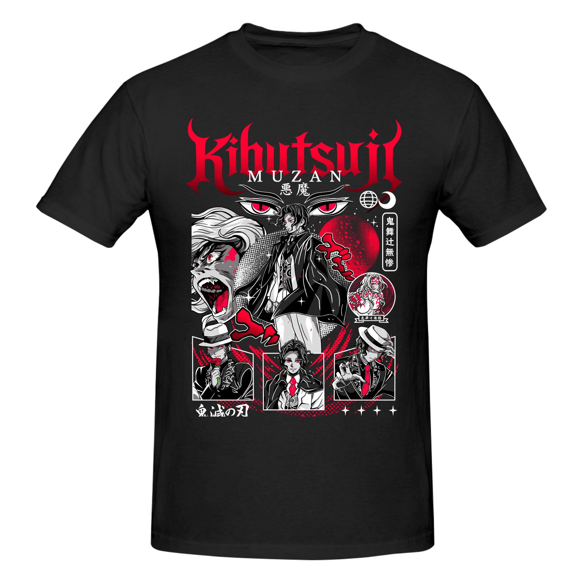 

Kimetsu No Yaiba Nezuko Kamado T Shirt Unisex Women Short Sleeve Demon Slayer Tee Shirt Loose Oversized Pure Cotton Camisetas S