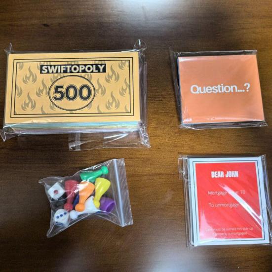 1 Set Couple Board Game Adults Family Night Party Multiplayer Interactive Board Game Portable Travel Paper Chessboard Game Night Essentials Props