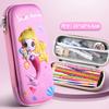 Kawaii Cartoon 3D EVA Unicorn Stereoscopic Pencil Case Large Capacity Desktop Stationery Storage Pen Box Student School Supplies