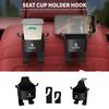 Car Seat Cup Holder Car Seat Back Multi-functional Hook Rear Creative Water Cup Holder For Peugeot 308 3008 207 208 407 508 2008
