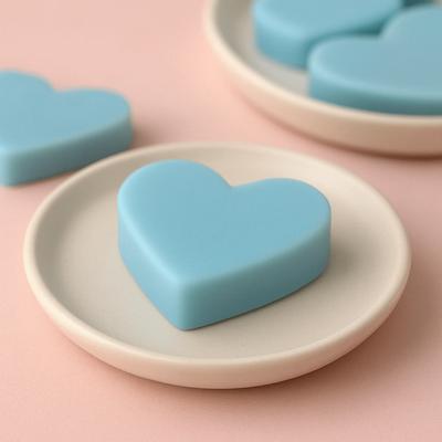 Guest Soap Hearts Lotus Flower 10 Pack