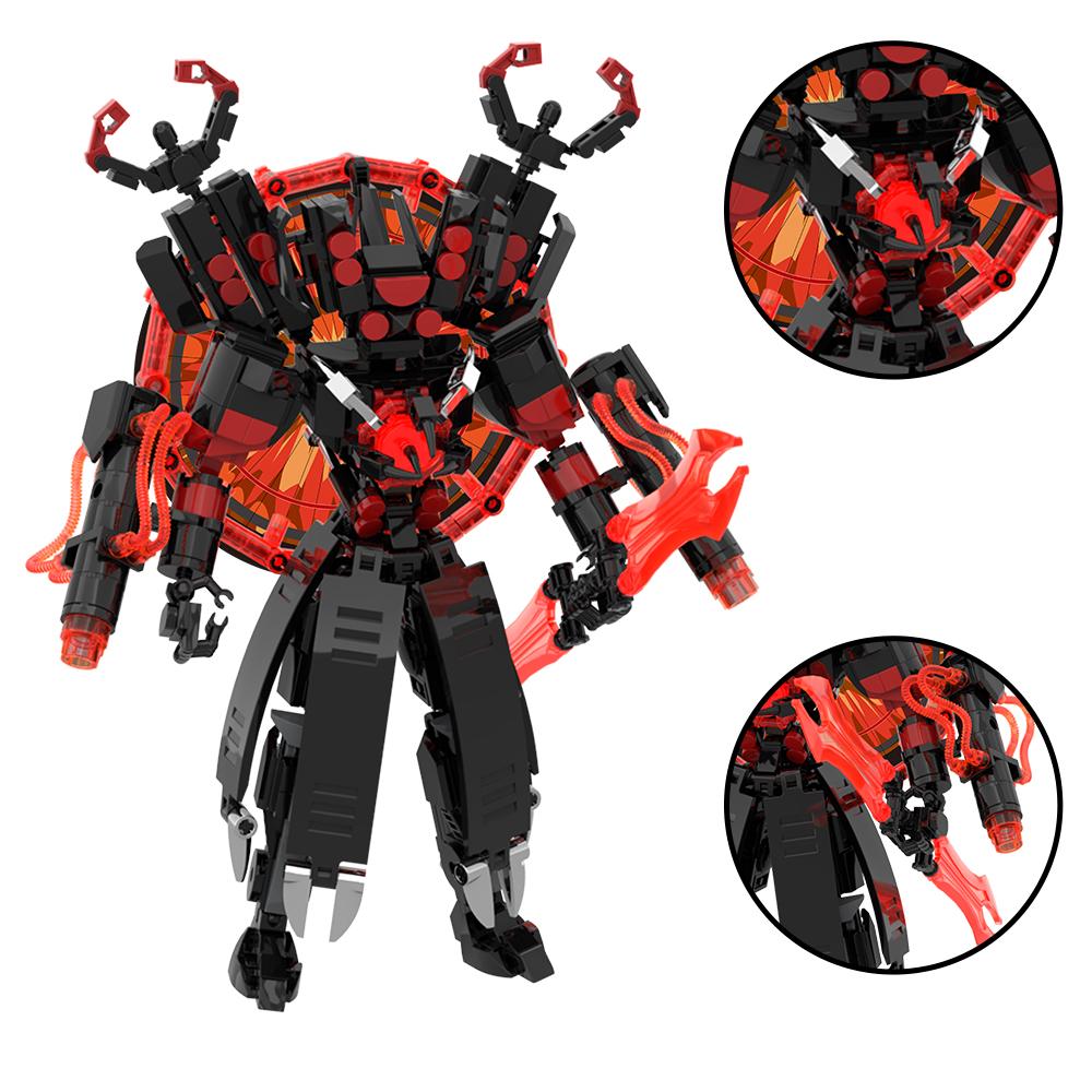 2026 Skibidi Toileted Man Building Blocks Upgraded VersionTitan Speaker King TVMan DIY Bricks Toys For Xmas Gifts