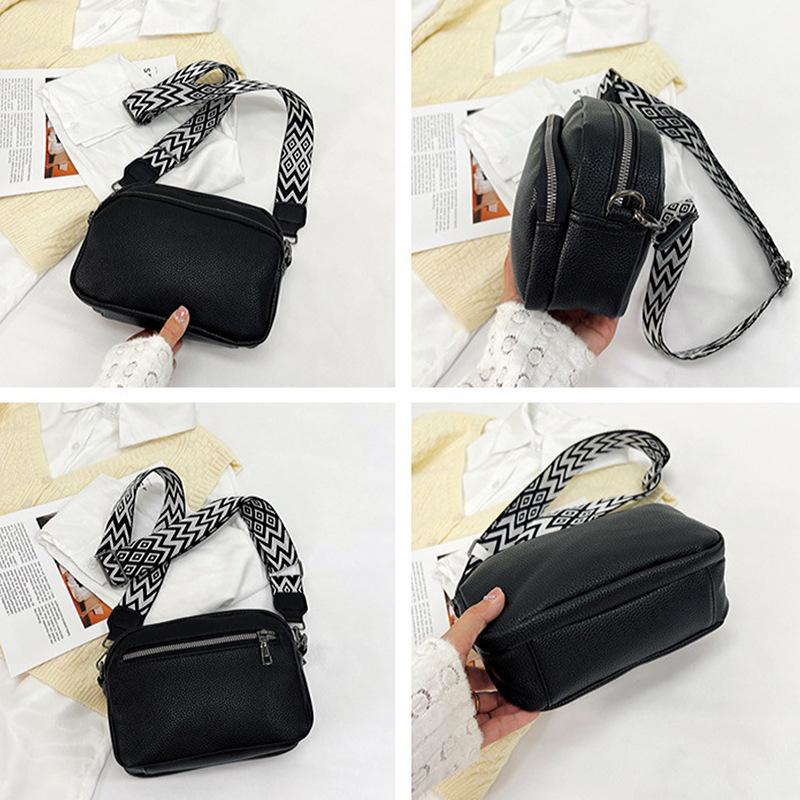 High-End Women's Crossbody Shoulder Bag - Trendy, Versatile, Casual Small Square and Round Styles