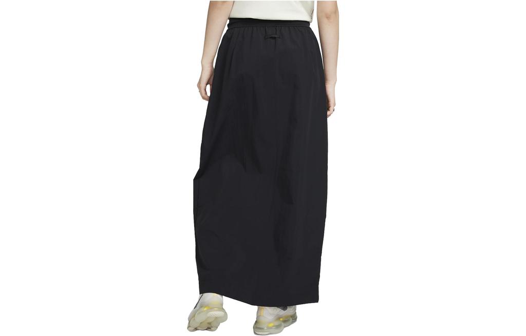 Nike Women's Loose Fit High-Waist Long Skirt Black FB8355-010