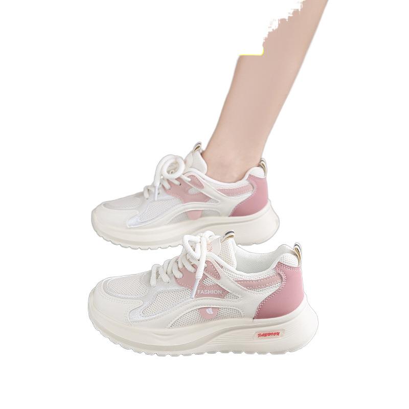 High school entrance examination physical education examination sports shoes year ******** rope long jump shock absorption running shoes breathable 35 розовый