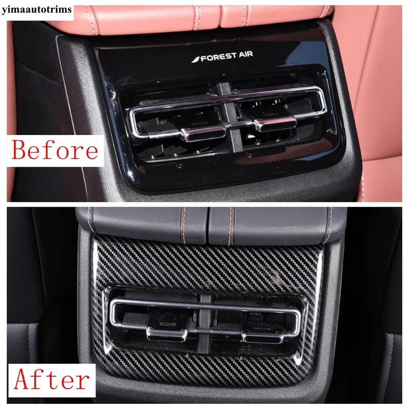 Rear Armrest Box Air AC Conditioning Vent Outlet Trim Decoration Cover Accessories For Changan UNI-K UNIK    2024