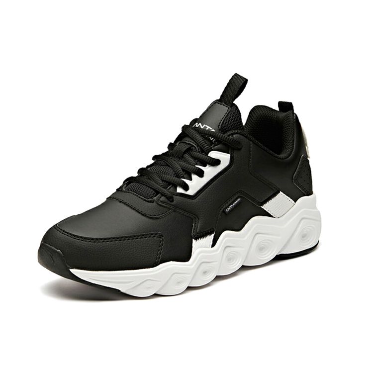 Anta Running Series Phantom Shock Black And White Men Sneakers 111945524R-3