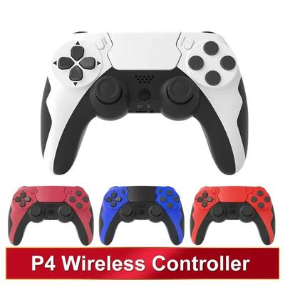 Wireless Controller Bluetooth Gamepad Double Vibration 6Axis Joypad Touchpad Microphone Earphone Port For PS4 PS3 PC