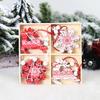 12 Pcs Christmas Wooden Pendant Decoration Holiday Elk Snowflake Star Chrimbo Tree Hanging Ornaments Home DIY Decors
