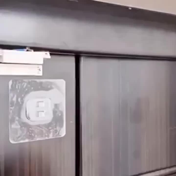 Adjustable Automatic Sensing Door Closer - No Drilling, Convenient, Efficient