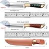 Kitchen Knife Meat Cleaver Mongolian Meat Cutting Hand Knife Stainless Steel Butcher's Boning Knife Vegetable Fruit Knife
