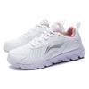 Li Ning Sports Shock Absorption Non-Slip Wear-Resistant Low-Top Running Shoes Women sneaker White ARHR190-2