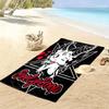 1pc Betty Boop Beach Towel, A Vibrant Beach Towel Suitable for Outdoor Activities, Camping, Hiking