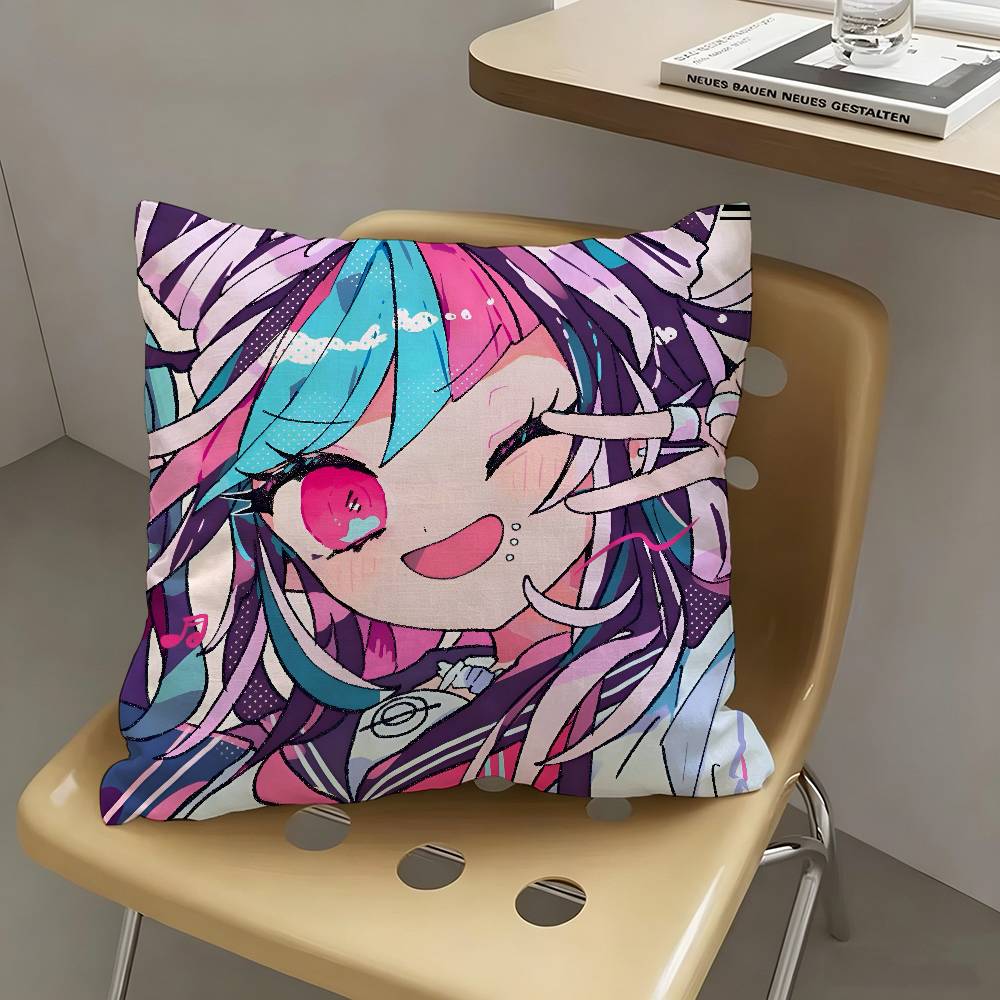 1pc M-Mioda Ibuki Pillow Case Fashion Square Pillowcase Bedroom Sofa Room Ins Decoration Leisure