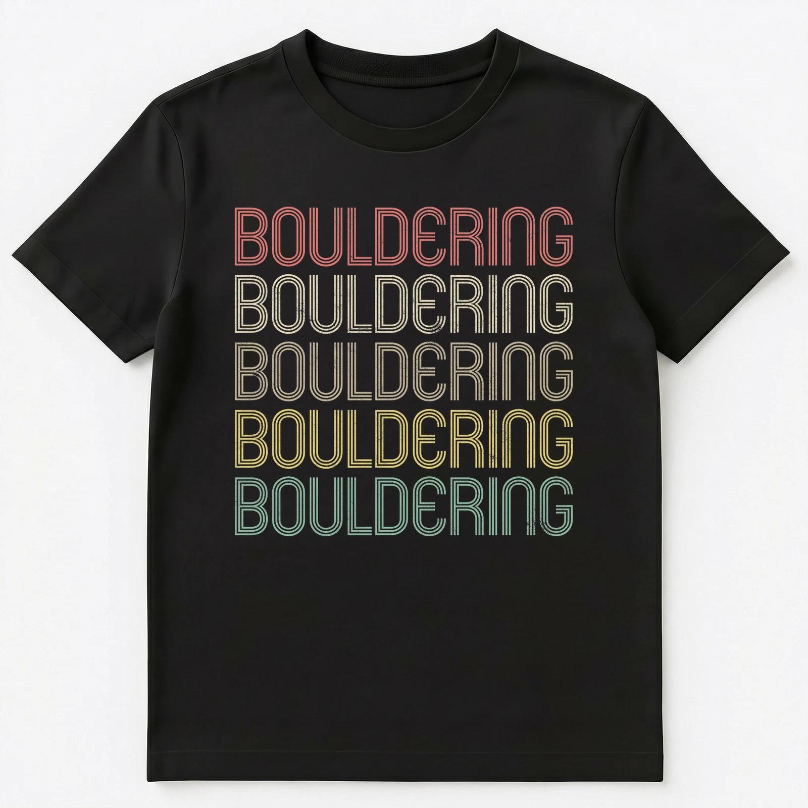 Retro Style Bouldering Unisex T-Shirt S
