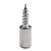 10pc Self-tapping Screws Cabinet Bracket Laminate Support Glass Studs Pegs Heavy Duty Floating Shelf Bracke