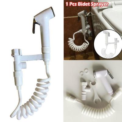 1SET Multifunkční WC bidetová baterie Sprchový rozprašovač Koupelnová sprchová hadice WC sedátko Bidet Spray Příslušenství bidetové trysky