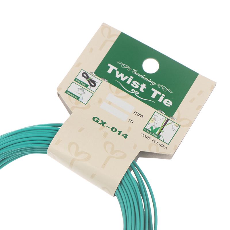Buy 1.8Mm*15M Garden Wire Heavy Duty Green Coated Plant Twist Tie