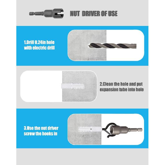 30 Pack String Light Hooks: Ideal for Outdoor Decorative Hanging