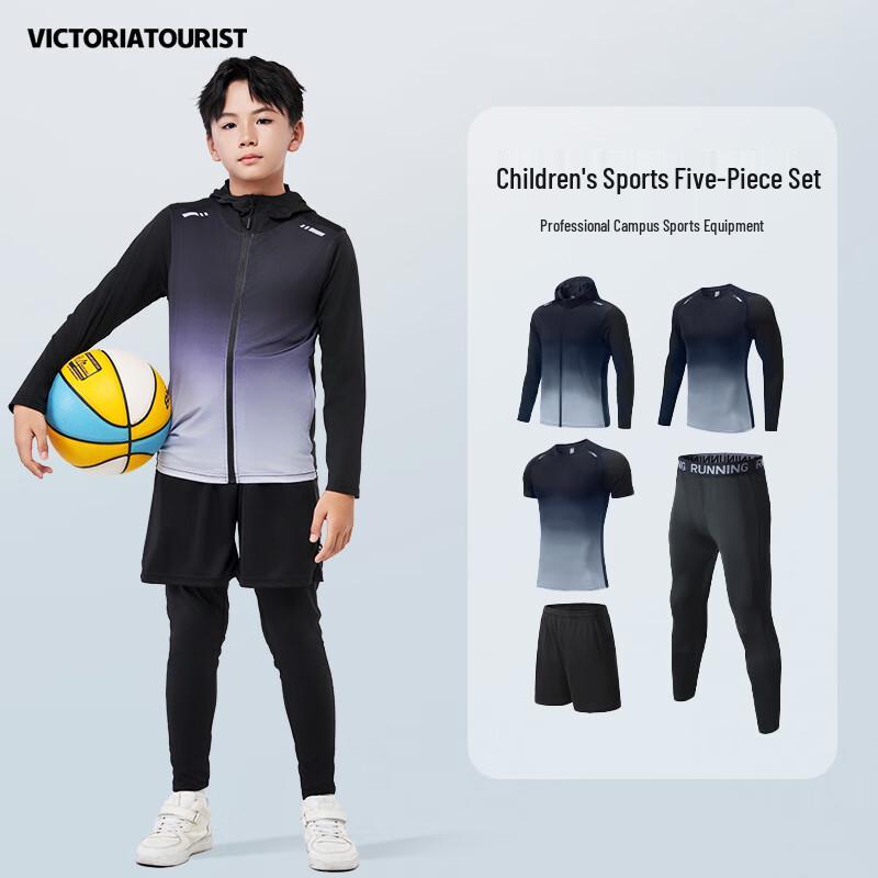 VICTORIATOURIST Kids  Quick-Dry Sports Training Set 130