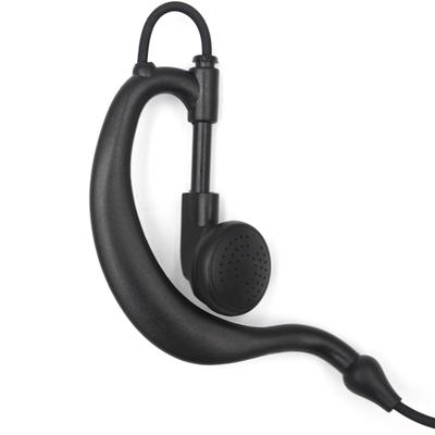 Ausinė su PTT mikrofonu Walkie-Talkie laisvų rankų įranga 2 kontaktų K tipo kištukas Interkomo ausinė Ausinė UV-5R UV5R UV-5RE