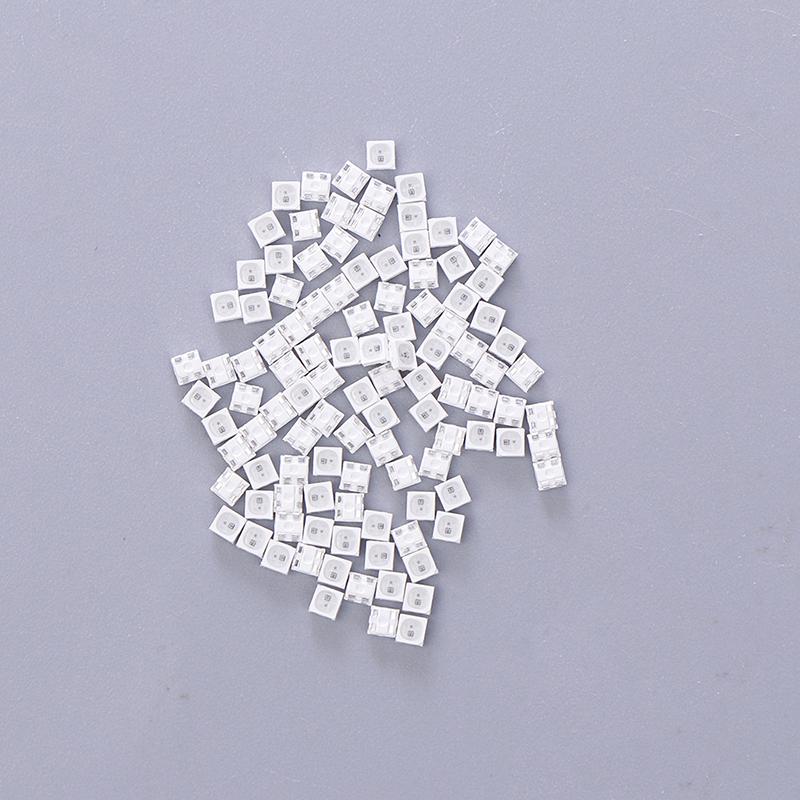 

100Pcs Ws2812B 2020 Led Chip Mini White Pcb Rgb Full Color Led Chip Dc5V For Led Strip Screen белый