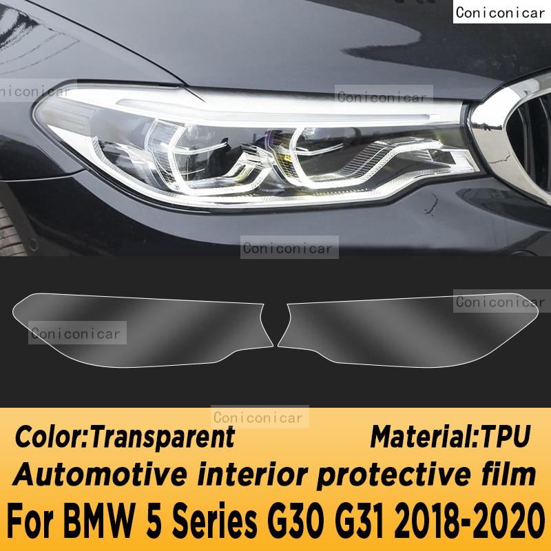 For BMW 5 Series G30 G31 2018- Panel Navigation Automotive Interior Screen Protective Film TPU Anti-Scratch Sticker