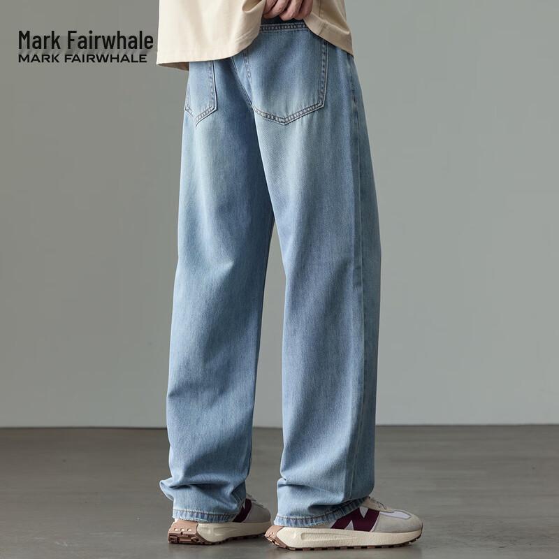 Mark Fairwhale Men's Lightweight Straight-Leg Jeans