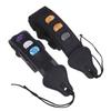 Adjustable Electric Guitar Strap With 3 Guitar Picks Holders Pu Leather Ends Acoustic Guitar Bass Strap Belt Accessories