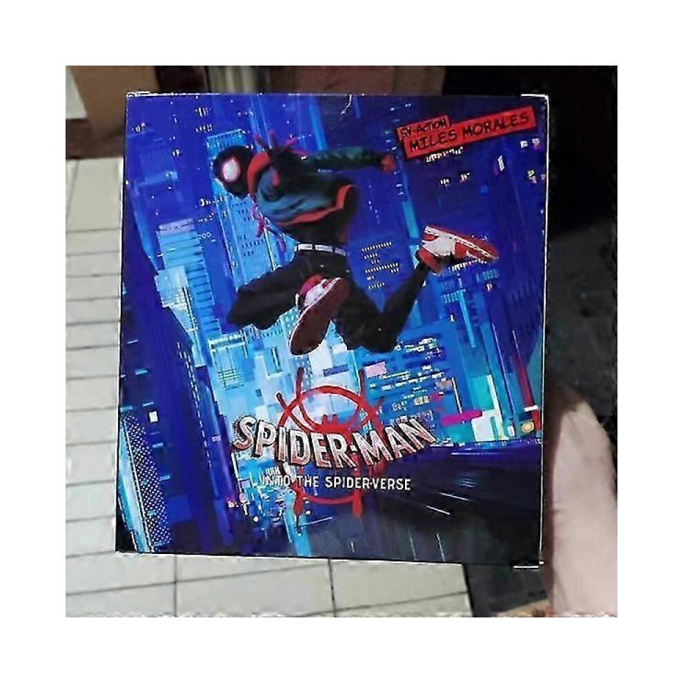 Legends Sentinel Spiderman Action Figure Spider-verse Miles Sv Shf Morales Peni Parker Anime Figures Statue Toys