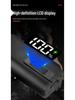 Super Bright Rechargeable Aluminum Bike Front Light with Power Display